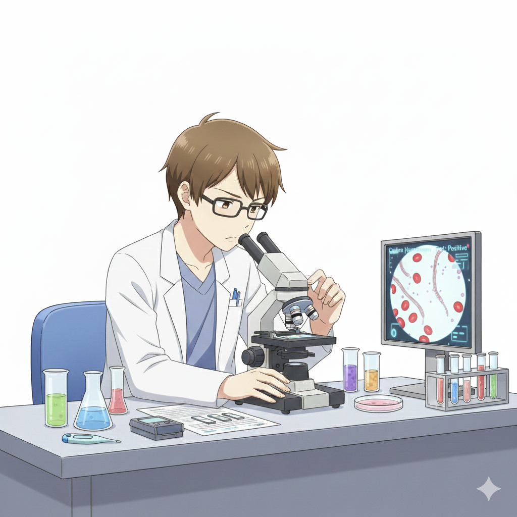 腸トリコモナスの検査方法